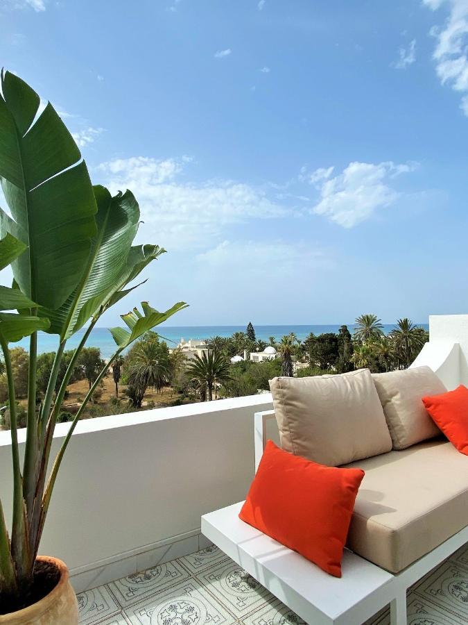 Roof Top Pied Dans L'Eau Panoramic View, 80 Meters From Seaside Hammamet Dış mekan fotoğraf