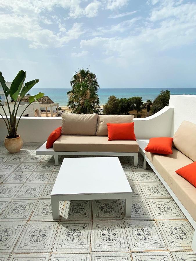 Roof Top Pied Dans L'Eau Panoramic View, 80 Meters From Seaside Hammamet Dış mekan fotoğraf